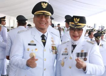 Bupati dan Wakil Bupati Luwu Timur, Irwan Bachri Syam dan Puspawati Husler (Ibas-Puspa) gratiskan fasilitas publik. (Foto: Dinas Kominfo SP Lutim)