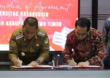 Pemkab Luwu Timur menjalin kerja sama dengan Universitas Hasanuddin (Unhas) dalam bidang pendidikan, kesehatan, dan pengembangan sumber daya manusia. (Foto: Dinas Kominfo SP Luwu Timur)