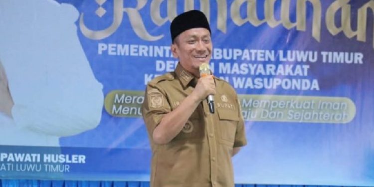 Bupati Luwu Timur, Irwan Bachri Syam sudah membuat aturan penetapan besaran zakat Fitrah Luwu Timur 2025.