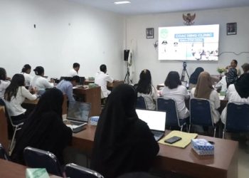 Dinas DMPTSP menggelar Coaching Clinic Gerai PTSP Desa yang digelar di Aula Media Center PPID Diskominfo-SP, Rabu 30 April 2025.(Sumber: Dinas Kominfo SP Luwu Timur)