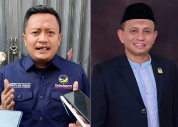 Wakil Ketua Bidang Media dan Komunikasi Publik DPW NasDem Sulsel, Mustaqim Musma membenarkan pencopotan M Siddiq BM dari kursi Wakil Ketua DPRD Luwu Timur. (Foto:ist)