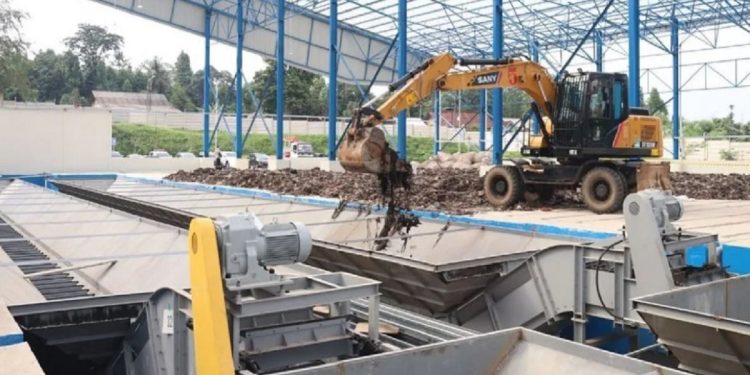 Ilustrasi proses pengelolaan sampah dengan sistem RDF di Bantargebang. (Foto: IG/Dinas LH DKI)