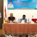Asisten Perekonomian dan Pembangunan, Masdin AP membuka pertemuan koordinasi Pokjanal Posyandu tingkat Kabupaten Luwu Timur Tahun 2025, di Wisma Trans Malili, Jum’at 20 Juni 2025. (Foto: Dinas Kominfo SP Lutim)