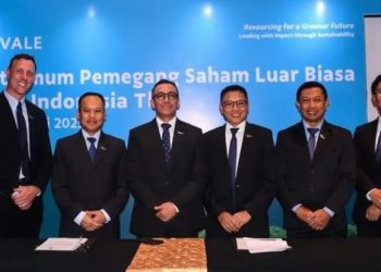 Direksi baru PT Vale Indonesia. (Foto: ist)
