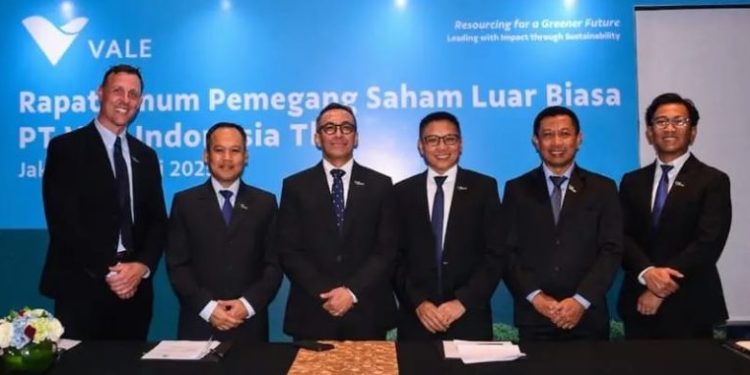 Direksi baru PT Vale Indonesia. (Foto: ist)