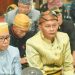Wakil Ketua I DPRD Luwu Timur, Jihadin Paruge, saat menghadiri pengukuhan Andi Hatta Marakarma sebagai Mincara Malili di Kedatuan Luwu, Minggu 6 Juli 2025.