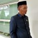 Wakil Ketua I DPRD Luwu Timur, Jihadin Paruge, menjawab pertanyaan wartawan usai menghadiri pelantikan pejabat Pemkab Lutim, Senin 7 Juli 2025. (Foto: jaeja.id)