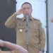 Bupati Luwu Timur, Irwan Bachri Syam menerbitkan surat edaran tentang kewajiban pemutaran lagu Indonesia Raya, setiap pukul 10.00 WITA. (Foto: Warta Lutim)