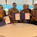 Pemkab Luwu Timur, UMI Makassar, dan USIM Malaysia menandatangani Letter of Intent di Kuala Lumpur, Malaysia, Senin 28 Juli 2025, untuk mendirikan Sekolah Unggulan Pintar Berbakat di Lutim. (Foto: Warta Lutim)