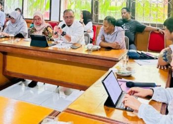 Sejumlah anggota Pansus RPJMD 2025-29 Luwu Timur, konsultasi ke Dinas Sumber Daya Air, Cipta karya dan Tata ruang Sulsel, Rabu (2/7/2025).