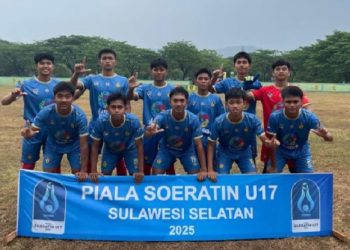Perslutim U-17 lolos ke semifinal Piala Soeratin U-17 Sulsel 2025, usai mengalahkan Kasiwa FC lewat adu penalti, Sabtu 23 Agustus 2025. (Foto: ist)