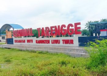 Rencana lokasi kawasan ekonomi baru Luwu Timur berdekatan dengan Terminal Tarengge.