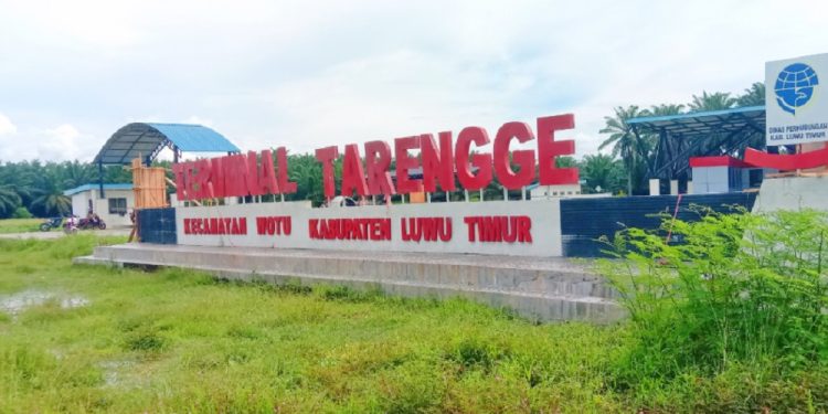 Rencana lokasi kawasan ekonomi baru Luwu Timur berdekatan dengan Terminal Tarengge.