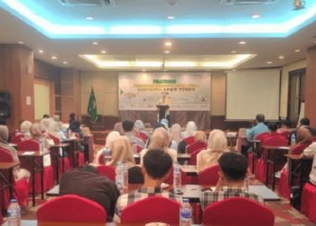 Kerukunan Keluarga Luwu Timur (KKLT) menggelar Pelatihan Pra Kerja Angkatan I Tahun 2025 di Hotel Remcy, Makassar, pada tanggal 30 hingga 31 Agustus 2025. (Foto: ist)