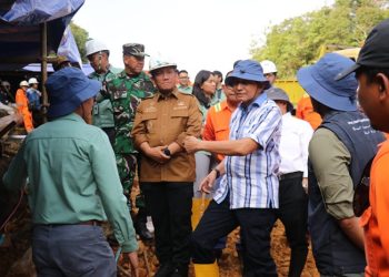 Bupati Luwu Timur dan Dirut MIND ID Tinjau Penanganan Kebocoran Pipa PT Vale di Towuti