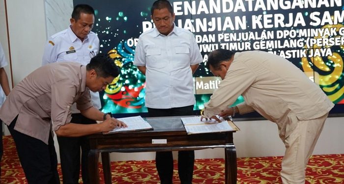 Luwu Timur Teken MoU Penjualan DPO Minyak Goreng, Bupati Irwan: Peluang Besar untuk Kemandirian Daerah