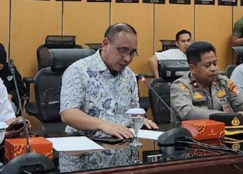 Komisi II DPRD Luwu Timur menemui Manajemen PT Pertamina Patra Niaga dan Depot Karang-karangan di Kecamatan Bua, Kabupaten Luwu, Rabu (24/9/2025). (Foto: FB Sarkawi Hamid)