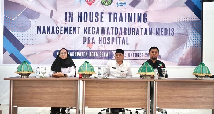 Pemkab Lutim Perkuat Layanan Gawat Darurat Lewat Pelatihan Kegawatdaruratan Pra-Hospital