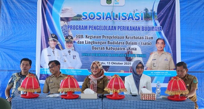 Pemkab Lutim Dorong Pemberdayaan Pembudidaya Ikan Melalui Sosialisasi Pengelolaan Perikanan