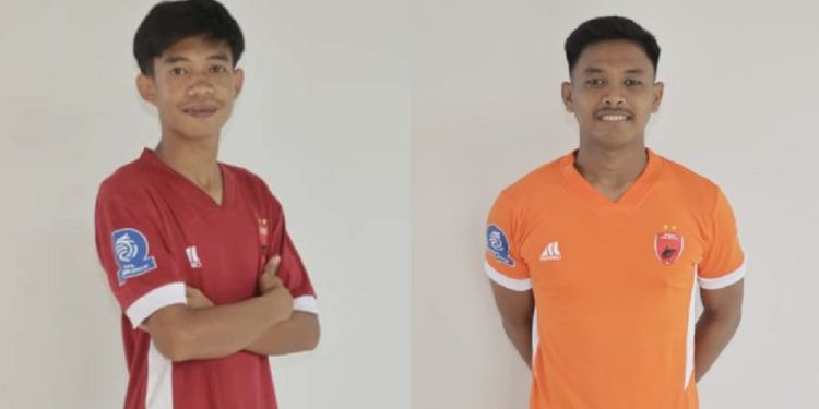 Dua pesepakbola muda Luwu Timur, Dirly dan Muh Rifqi Firmansyah menembus skuad PSM Makassar U20. FOTO: IST