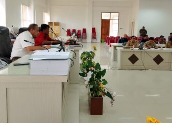 Suasana RDP Komisi II DPRD Luwu Timur dengan Dinas Pertanian dan kelompok tani bahas pengembalian usulan penerima sarpras, Senin (6/10/2025). Foto: Jaeja.id