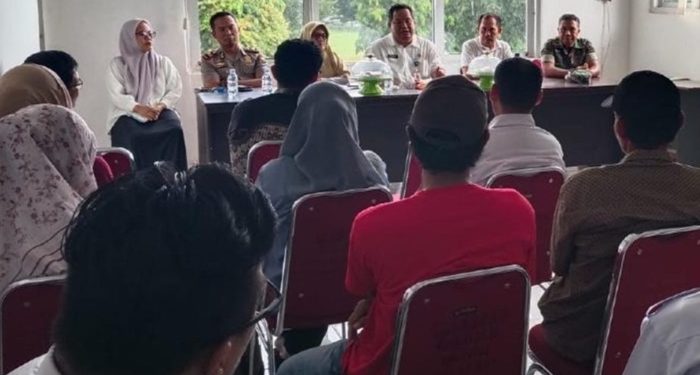 Pemdes Jalajja Bahas Lokasi Pembangunan Gerai dan Kantor Merah Putih