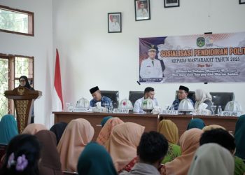 Kesbangpol Lutim Dorong Masyarakat Lebih Melek Politik Lewat Sosialisasi Pendidikan Politik 2025