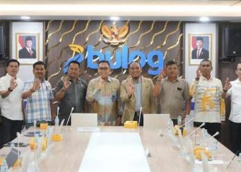 Komisi II DPRD Luwu Timur saat audiensi dengan Perum Bulog di Jakarta, Rabu (3/12/2025). Foto: FB Sarkawi Hamid