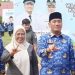 Wakil Ketua DPRD Luwu Timur, Harisa Suharjo menghadiri peringatan HUT KORPRI ke-54 di Lapangan Pendidikan Mailili, Senin (01/12/2025).