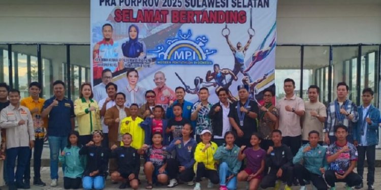 Pra Porprov Sulsel 2026 cabor Modern Pentathlon di Taman Andalan Centre Of Point Indonesia Makassar, 11-13 Desember 2025. Foto:IST