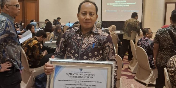 Luwu Timur masuk 10 besar Info Memo nasional berkat proyek RMU yang dinilai strategis dan siap menarik investor baru. Foto: Warta Lutim