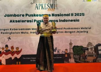 Puskesmas Lakawali meraih sejumlah penghargaan di Jampusnas 2025 melalui inovasi dan riset. Foto: IST