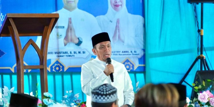 Safari Ramadan di Towuti, Bupati Tegaskan Kios Pasar Tidak Boleh Disewakan