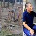 Camat Kalaena, Marsuki meninjau progres bedah rumah nenek Jahira yang sebelumnya sudah ditemui langsung Bupati Luwu Timur, Irwan Bachri Syam.