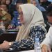 Wabup Luwu Timur, Puspawati Husler memaparkan penurunan angka kemiskinan di Lutim, ketika menghadiri Musrenbang Tematik Penanggulangan Kemiskinan di Kantor Gubernur Sulsel, Senin (20/04/2026). Foto: Kominfo-SP