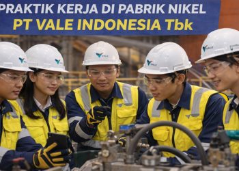 Ilustrasi prgoram kerja praktik di PT Vale Indonesia Tbk.