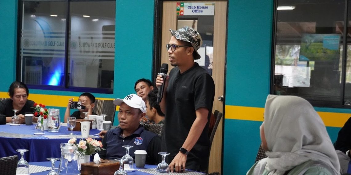 Suasana halalbihalal dan media gathering PT Vale Indonesia Tbk Bersama jurnalis Luwu Timur di Aula Lapangan Golf, Sorowako, Kamis (16/04/2026). Foto: Comm Team VI