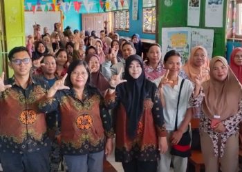 Sosialisasi visi misi, gerakan pejuang subuh dan pembentukan komite sekolah SDN 183 Buyuntana, Kamis (21/05/2026). Foto: jaeja.id