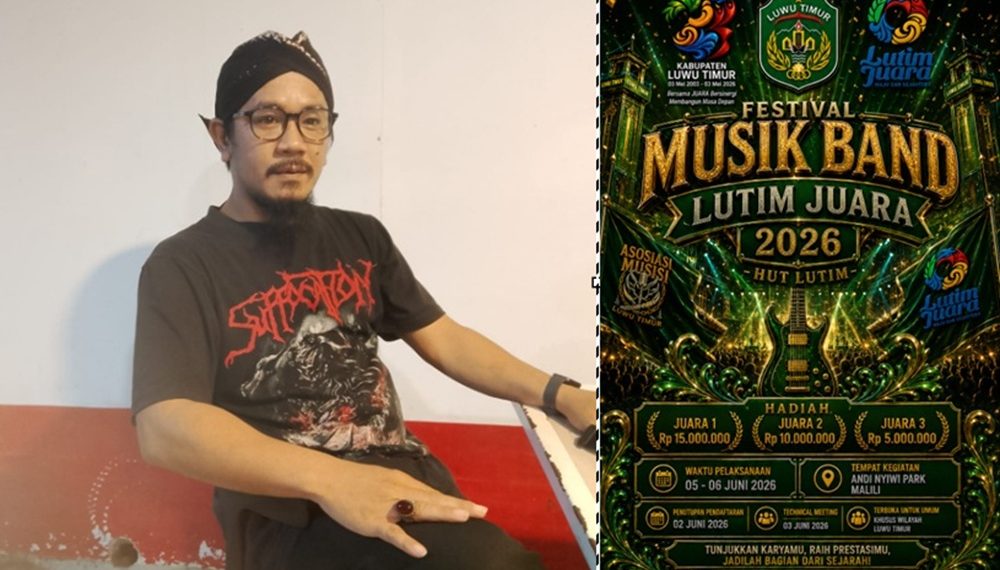 Festival Band Lutim Juara Siap Guncang Malili, Diikuti 25 Band Lokal