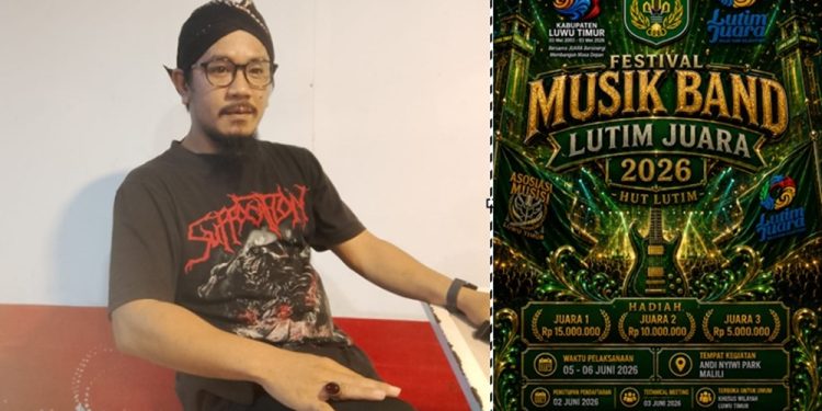 Festival Band Lutim Juara Siap Guncang Malili, Diikuti 25 Band Lokal