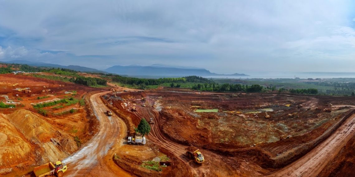 Aktivitas pertambangan PT Vale Indonesia Tbk di Morowali, Sulawesi Tengah. Foto: Tim Comms Vale
