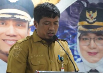 Plt Kepala Dinas Pariwisata, Pemuda dan Olahraga Luwu Timur, Muhammad Safaat optimis bisa jadi tuan rumah Porprov Sulsel 2030. Foto: Dok.Kominfo-SP