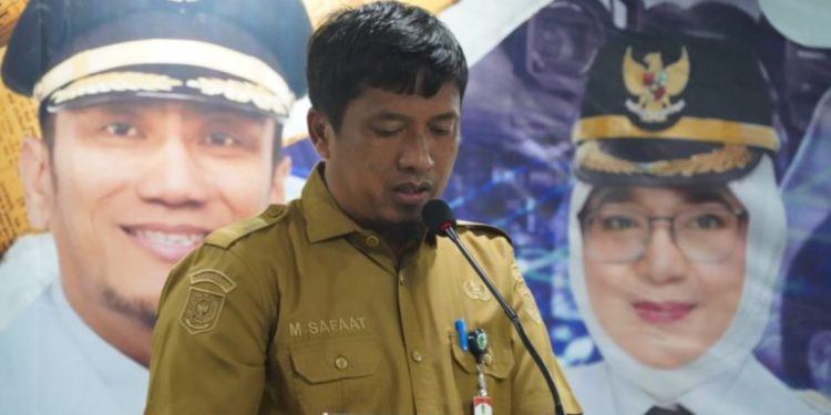 Plt Kepala Dinas Pariwisata, Pemuda dan Olahraga Luwu Timur, Muhammad Safaat optimis bisa jadi tuan rumah Porprov Sulsel 2030. Foto: Dok.Kominfo-SP