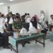 Wakil Bupati Luwu Timur, Puspawati Husler saat menghadiri peresmian nasional koperasi Merah Putih secara virtual di Desa Baruga, Kecamatan Towuti, Sabtu (16/05/2026). Foto: Kominfo SP