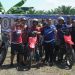 Bupati Luwu Timur membuka Pesta Rakyat Balap Ojek Gabah Ronggeng Racing Team Part 1 di Kecamatan Kalaena, Jumat (26/6/2026). Foto: Kominfo-SP