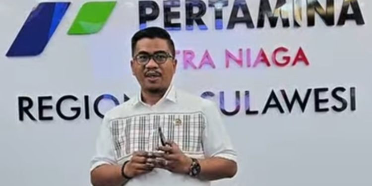 Firman Uddin bersama sejumlah anggota Komisi II DPRD Luwu Timur berkunjung ke Pertamina Patra Niaga Regional Sulawesi, Kamis (11/06/2026) membahas distribusi LPG 3 kilogram.
