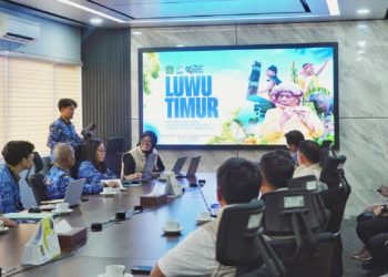 Pemkab Luwu Timur bersama jajaran Badan Geologi Kementerian ESDM membahas percepatan pengusulan Geopark Matano sebagai Geopark Nasional, di Bandung, Jawa Barat, Rabu (17/06/2026). Foto: KOminfo-SP