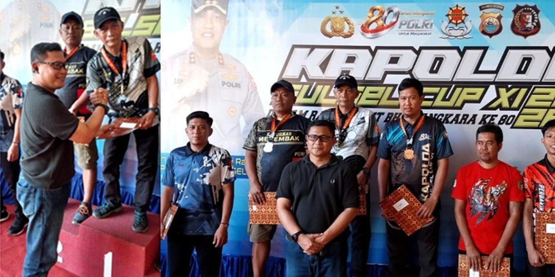 Jamal asal Sorowako SC juara pertama pada Kejuaraan Menembak - Bidang Berburu, Kapolda Sulsel Cup XI 2026, di Makassar, pada 15-19 Juli 2026. Foto: IST