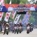 Aksi para pembalap pada kejuaraan road race Bupati Cup II Kejurprov IMI Sulawesi Selatan Putaran I Tahun 2026 di Sirkuit Taman Sayang, Malili, Minggu (31/05/2026). Foto: Kominfo-SP