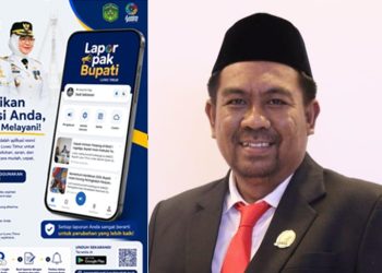 Anggota DPRD Luwu Timur, Dwi Heryanto, menilai layanan Lapor Pak Bupati menjadi langkah mempercepat penyelesaian keluhan masyarakat